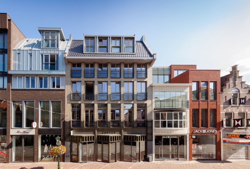 Winkelpanden met appartementen