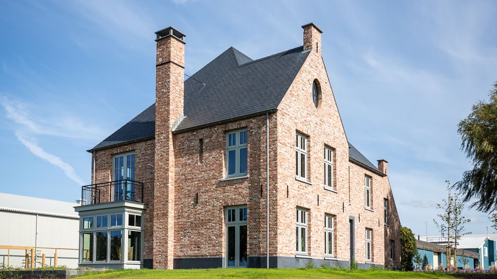 Landhuis in de polder